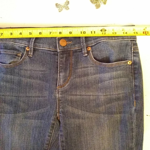 💕Loft Outlet Womens  Modern Skinny Pants Blue Jeans Jr Size 2/30", 30"ins… - Picture 4 of 9
